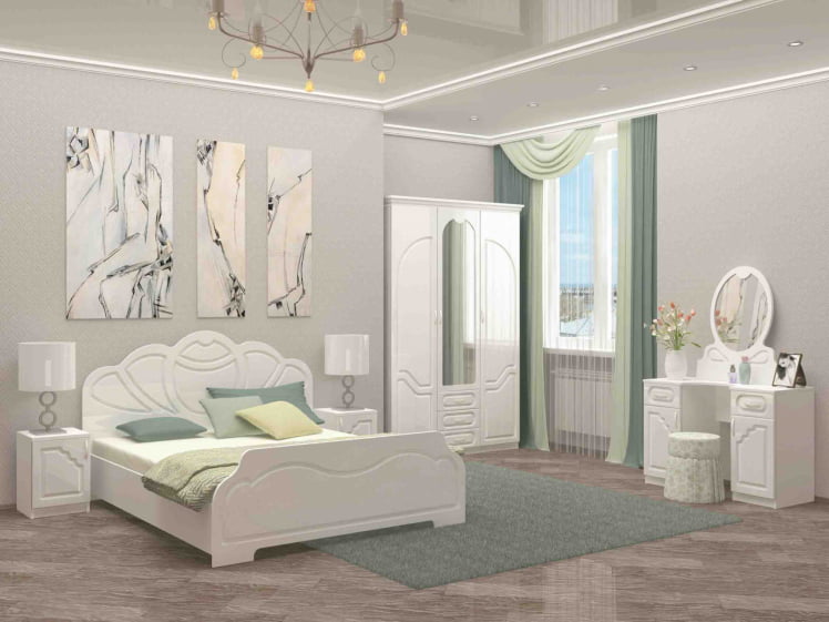 Тумба Гармония 05 Белый глянец_2