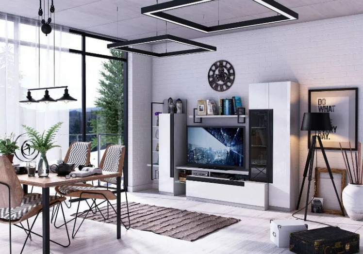 Гостиная Кёльн №1 Метрополитан/Белый_0