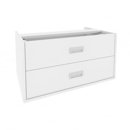 Блок ящиков центральный Maris SH.YC-6 Белый Бриллиант_0