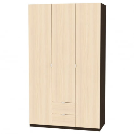 Шкаф распашный Р-230х135х45-2-ТР(Венге-ДМ) / R-230х135х45-2-TR(Венге-ДМ)_0