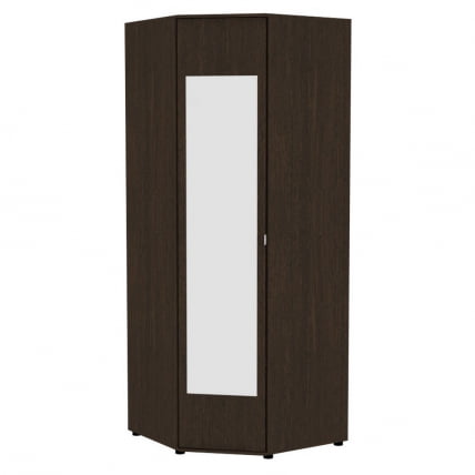 Шкаф распашный Алиса(H6_M2) 2230х854х854 с торцевой ручкой (Венге)_0