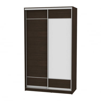 Шкаф-купе B-230х135х60-3(Венге-D7D8)_0