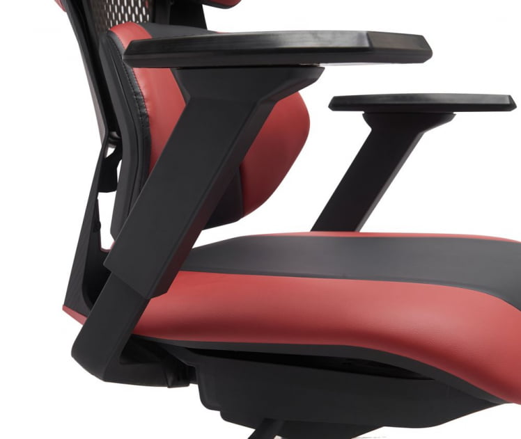 Кресло геймерское Everprof Tiger Экокожа Красный_11