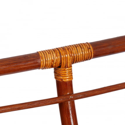 Диван MAMASAN/МАМАСАН 23/02 W /с подушкой/ подушка 182х119 см, 169х102х80 см, Cognac (коньяк), флок, олива, 23_9