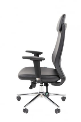 Офисное кресло CHAIRMAN 500 LUX экокожа Черный_9