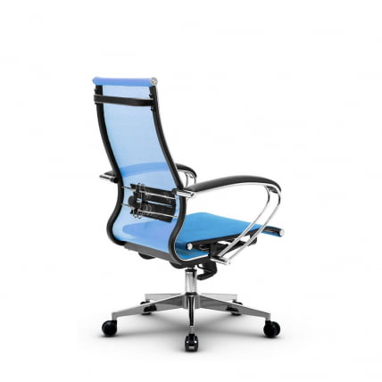 Кресло офисное МЕТТА B 2m 9/K131, Основание 17834 Комплект 3 Васильковое_2