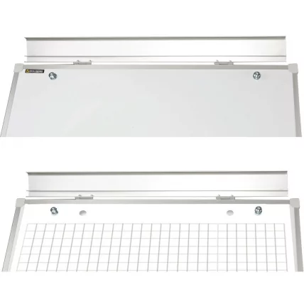 Доска-флипчарт магнитно-маркерная BRAUBERG стандарт передвижная 70х100 см_3