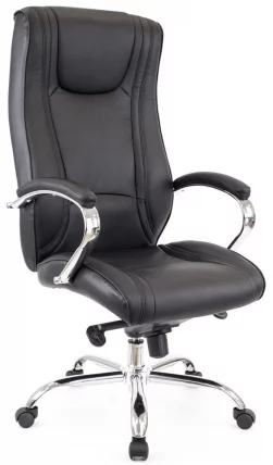 Кресло руководителя King M экокожа Черный_3
