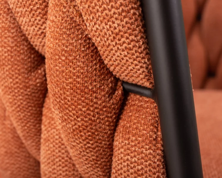 Стул обеденный DOBRIN MATILDA Оранжевая ткань LAR 275-27_8