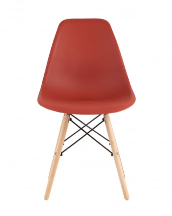 Стул Еамес Стиле ДСВ терракотовый (разборный каркас) / Eames Style DSW_1