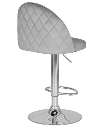 Стул барный DOBRIN MILANA Серый велюр MJ9-75_3