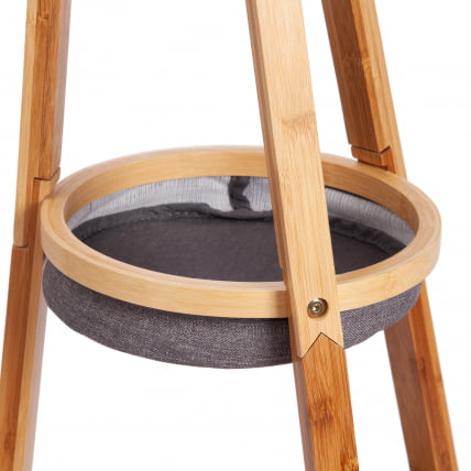 Вешалка (mod. JWFU-3464) прессованный бамбук, 38,3 х 38,3 х 170 см, натуральный_2