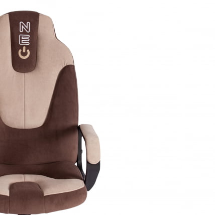 Кресло NEO 2 (22) флок Коричневый/бежевый 6/7_5