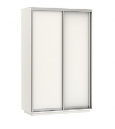 Шкаф-купе двухдверный Экспресс Хит Элемент 1200x2200h Белый снег_0