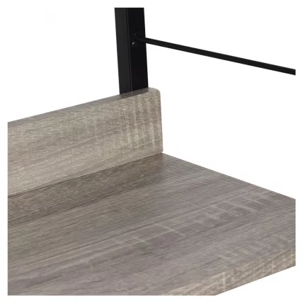 Стеллаж на металлокаркасе BRABIX LOFT SH-003 Дуб антик_5