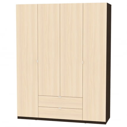 Шкаф распашный R-230х180х45-2-TR(Венге-ДМ)_0