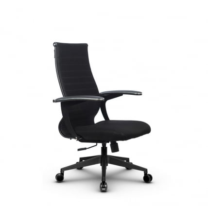 Кресло офисное МЕТТА B 2b 19/U158, Основание 17832 Комплект 4 Черное_1