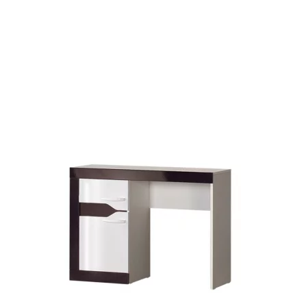 Стол туалетный Ронда №312 Венге Белый глянец_0