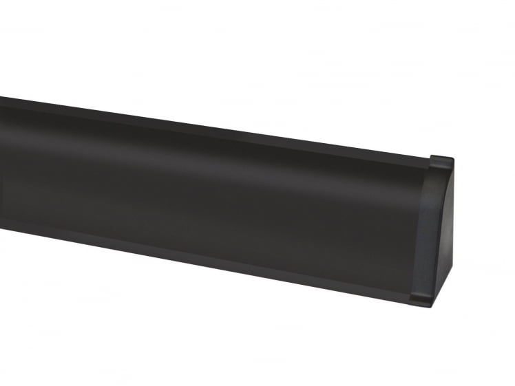 Плинтус (с заглушками) ПЛ 117.1.150 Черный_0