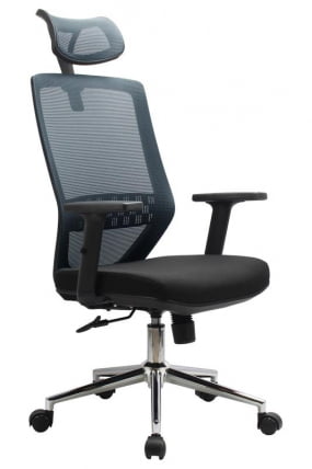 Кресло Alt RCH 833H Серый/Черный_0