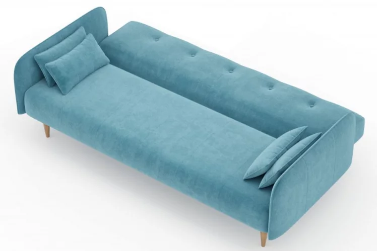 Диван трёхместный Бьерн ЛД 307.010.000 Светло-голубой_3