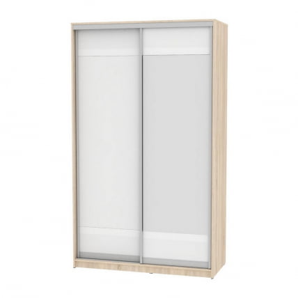 Шкаф-купе Б-230х135х60-1(ДСС-Белый-Д9Д10) / B-230х135х60-1(ДСС-Белый-D9D10)_0