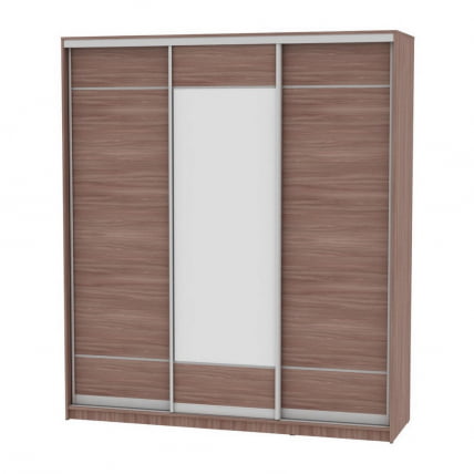 Шкаф-купе B-230х200х60-2(ЯШТ-D7D8D7)_0