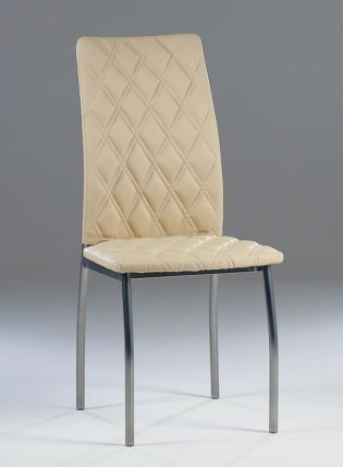 Стул № 3 Волна-ромб Светло-бежевый_0