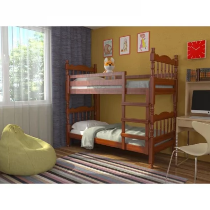 Кровать двухъярусная Соня 200х90 Орех_1