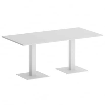 Стол прямоугольный HOME OFFICE VR.SP-5-180.2 Белый/Белый металл_0