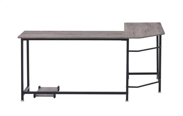 Угловой письменный стол KIWI Черный дуб BLACK OAK_7