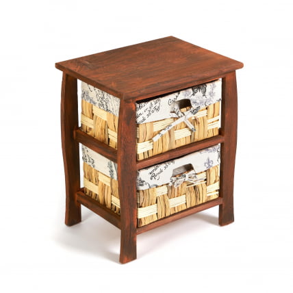 Тумба с 2 ящиками Secret De Maison BEL 2 ( mod. PE-10 ) Коричневый_0