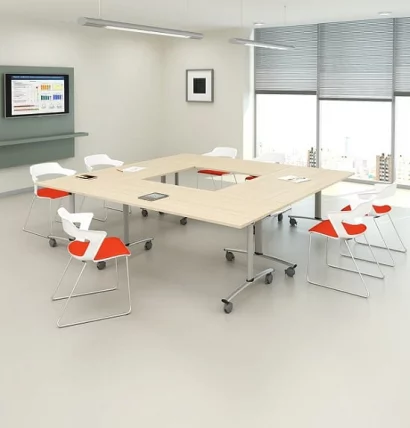 Стол складной Connect 120х60х72.5см Белый_9