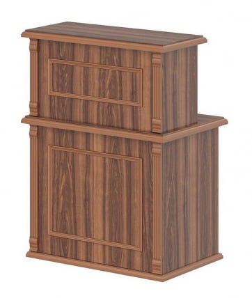 Стойка ресепшен RMS 090 Орех Даллас_0