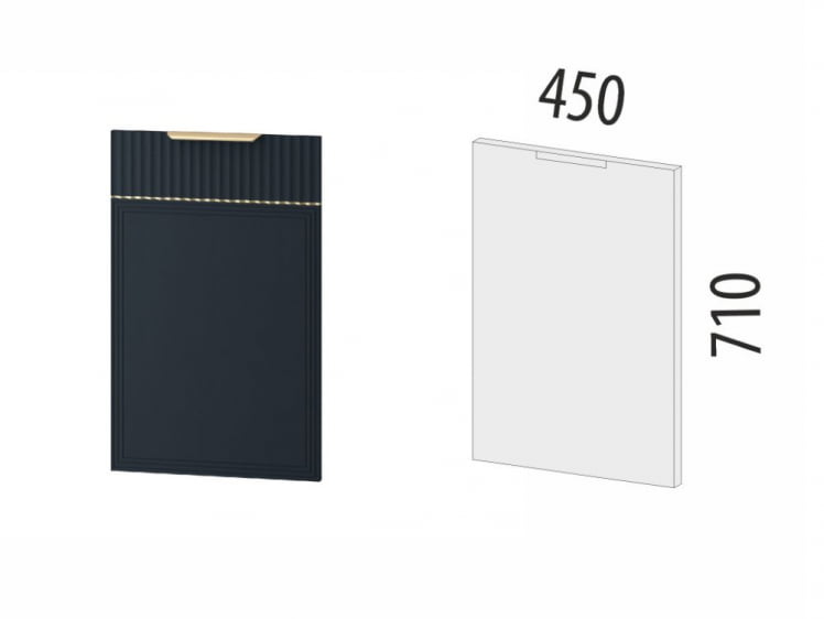 Панель для посудомоечной машины Флоренция 108.70_5