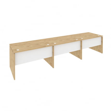 Рабочая станция ONIX O.RS-3.2.8 Тиквуд Светлый/Белый_0