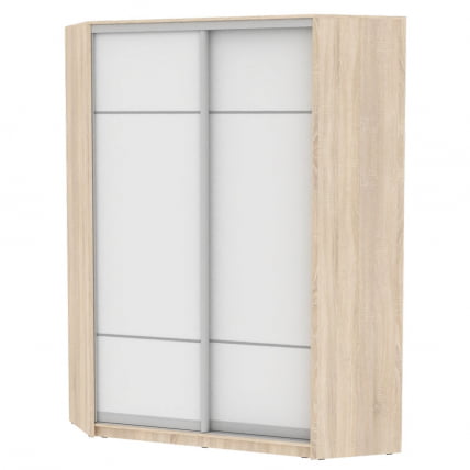 Шкаф-купе YA-198х1250-1(ДСС-Белый-D4D4)_0