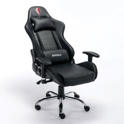 Геймерское кресло BRABIX Lumen GM-150 RGB подсветка Черное_9