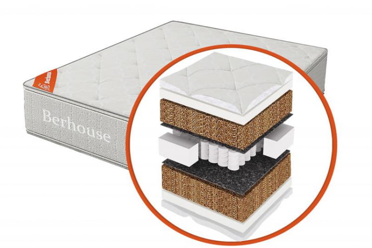 Матрас Mega кокос 30 (Berhouse) Размер: 2000х1950 мм_0