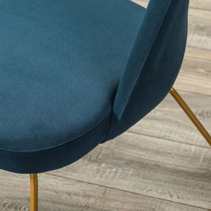 Кресло Ларс Диаг блуе/Линк золото / Lars Diag blue/Линк_5