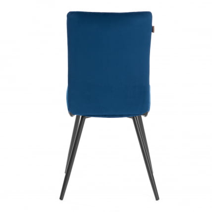 Стул обеденный Monte Carlo TREND, велюр, Blue (синий), 49х51х93 см_3