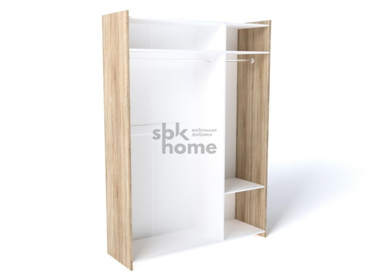 Шкаф 3-х дверный, Магнолия (1598*558*2280) Бардолино, 10812 _1