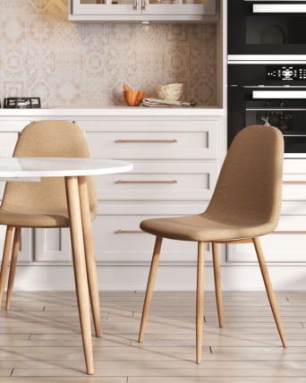 Комплект из четырех стульев Валенсия СН бежевый 4 шт / SN_9