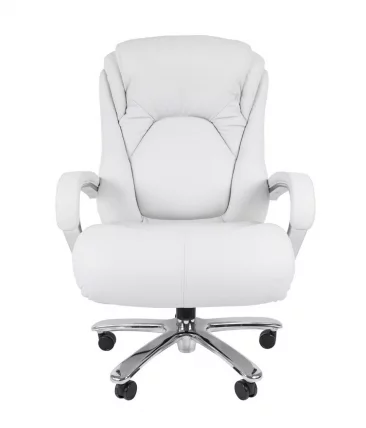 Кресло руководителя Chairman 402 кожа Белый_2