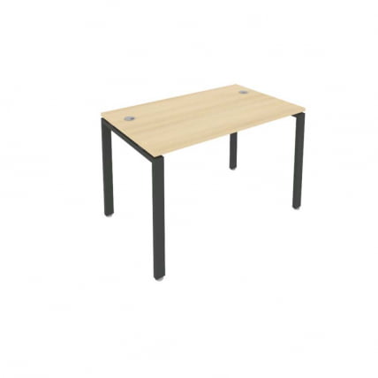 Стол письменный METAL SYSTEM Б.СП-2 Акация/Антрацит_0