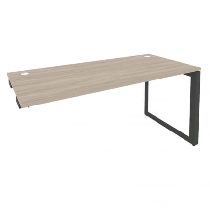 Стол-приставка на О-образном м/к к опорным элементам ONIX O.MO-SPR-4.7 Дуб Аттик/Антрацит_0