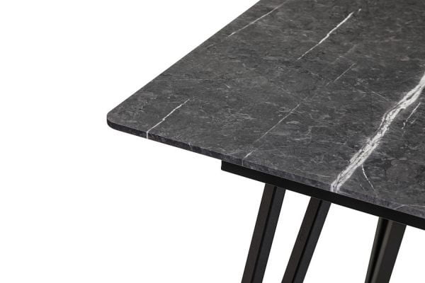 Стол Диего 960*960 мрамор графит со скосом_1