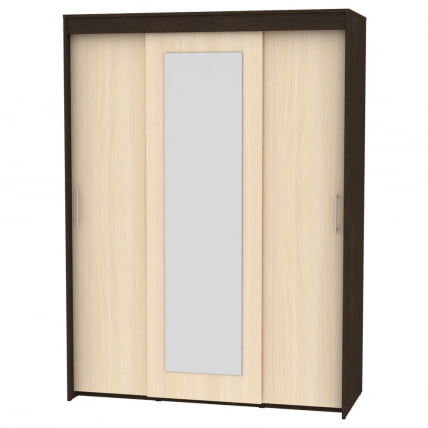 Шкаф-купе T-3-198х145х60-M(Венге-ДМ-10)_0