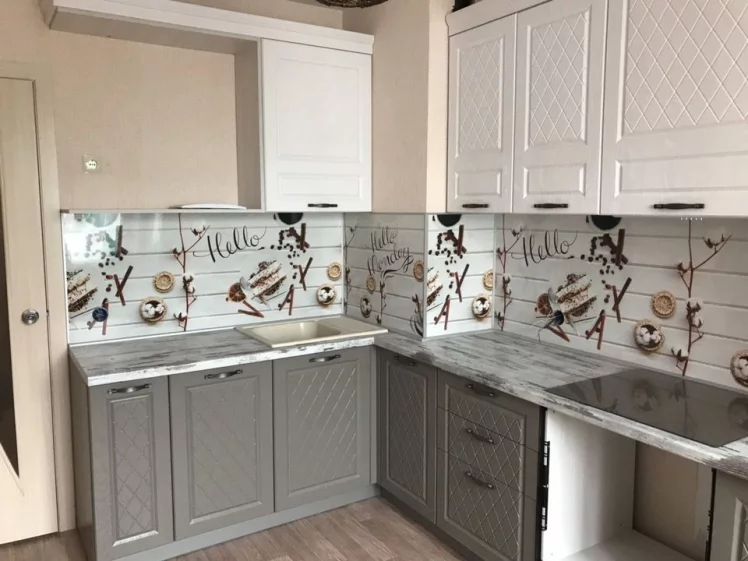 Глянцевый фартук (КОМПОЗИТ) KM 13_3