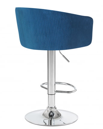 Стул барный DOBRIN DARCY Синий велюр 1922-20_3